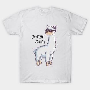 Just Be Cool Llama T-Shirt